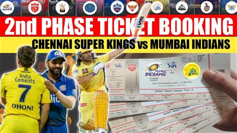 mi vs csk ticket booking